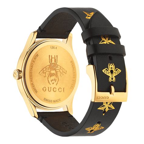 gucci watch with bees|gucci watch dial besel.